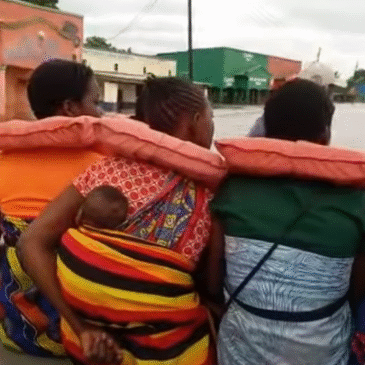 Devastation in Bangula, Malawi